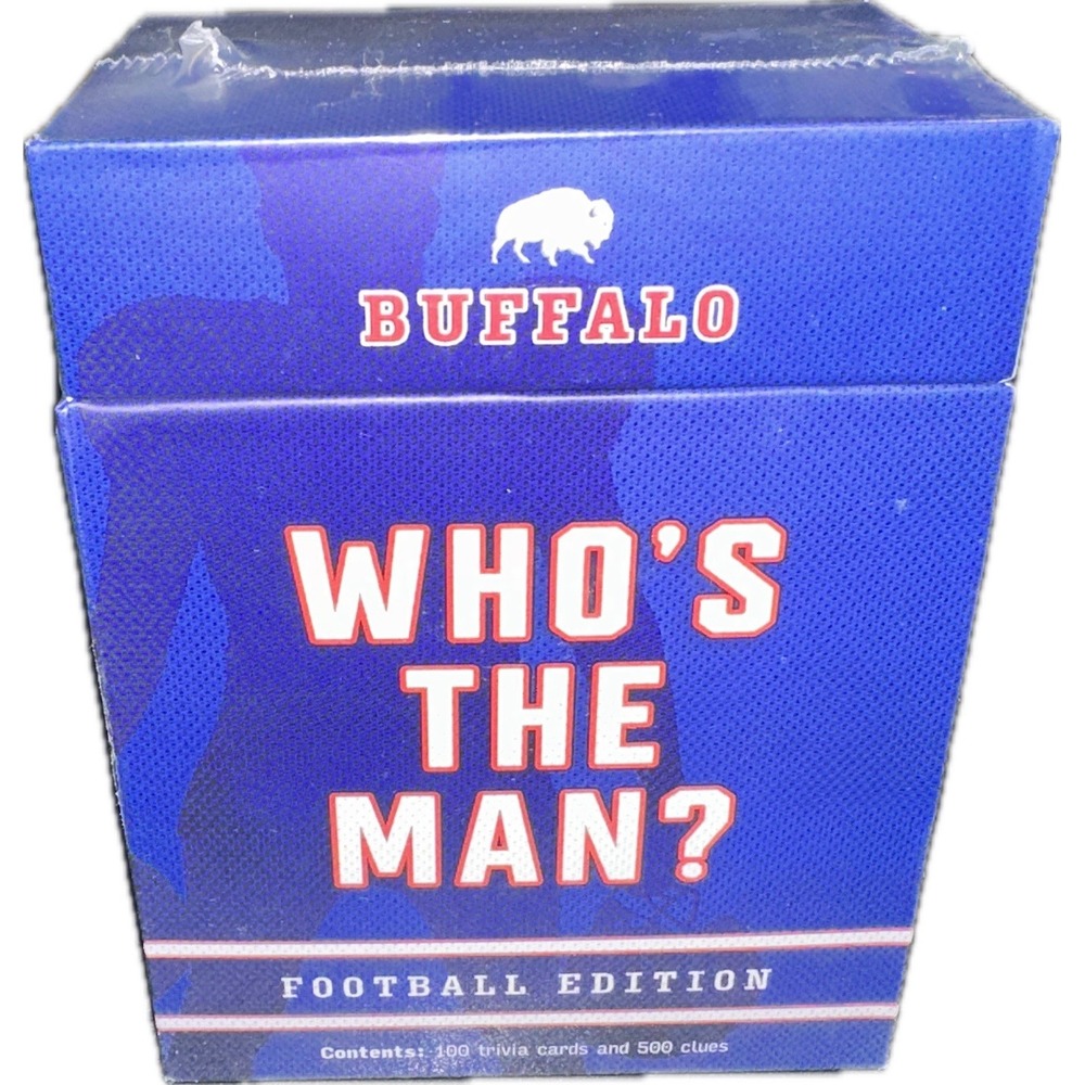 WHO'S THE MAN? Football Trivia Game Buffalo Bills Western‎ New York NFL